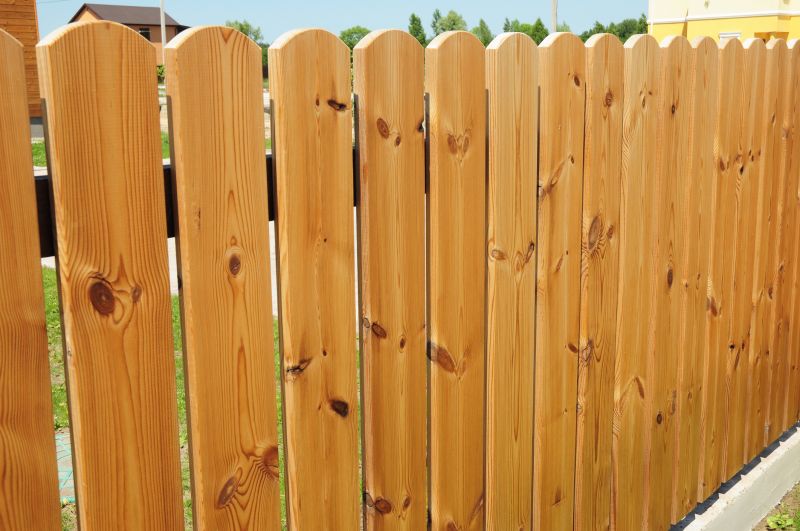 Completed Bamboo Fence