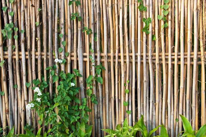 Seasonal Maintenance of Bamboo Fences