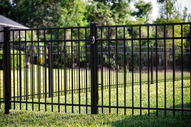 Steel Fence Installation in Alpharetta, GA